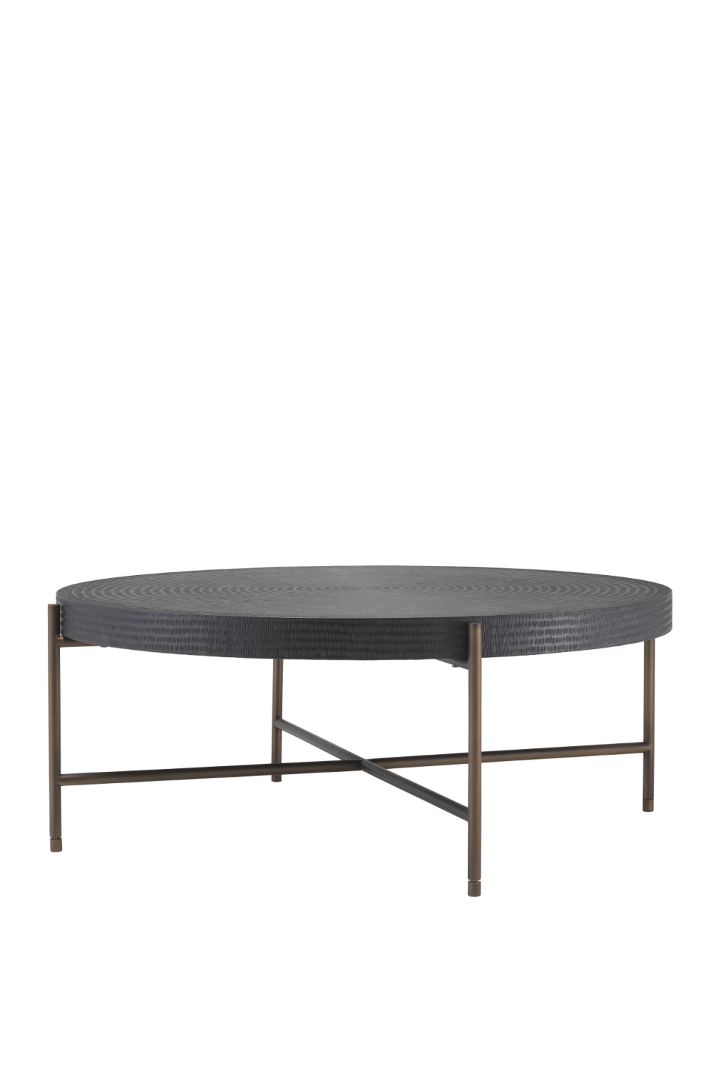 Round Gunmetal Coffee Table | Eichholtz Nikos | #1 Eichholtz Retailer