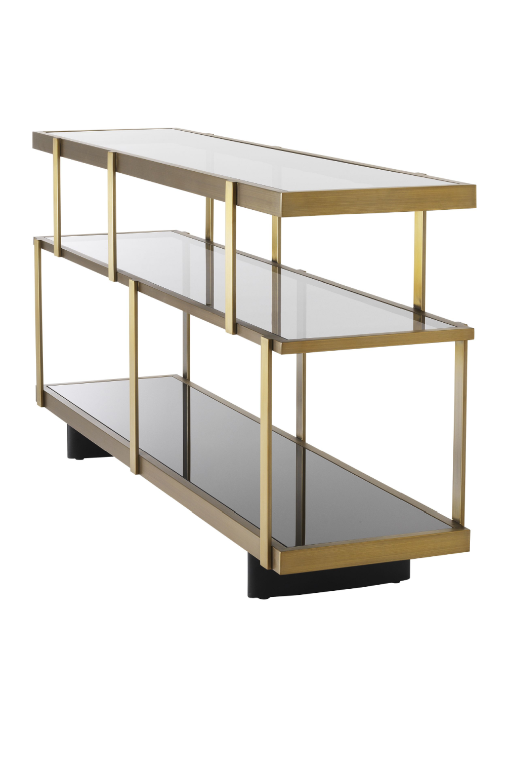 Brass Shelving Media Unit | Eichholtz Nesto | OROA.com