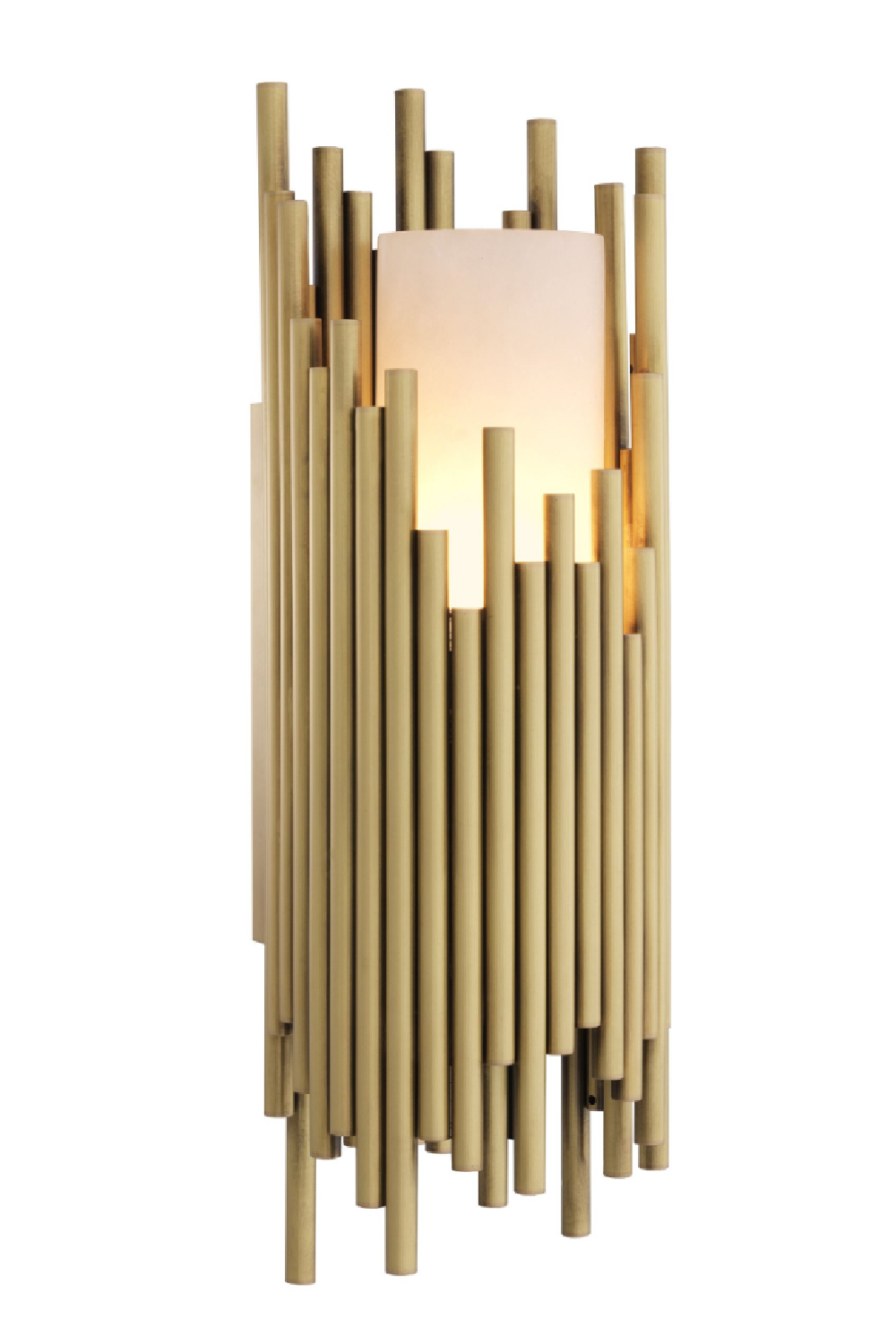 Alabaster Brass Wall Lamp | Eichholtz Bartoli | OROA
