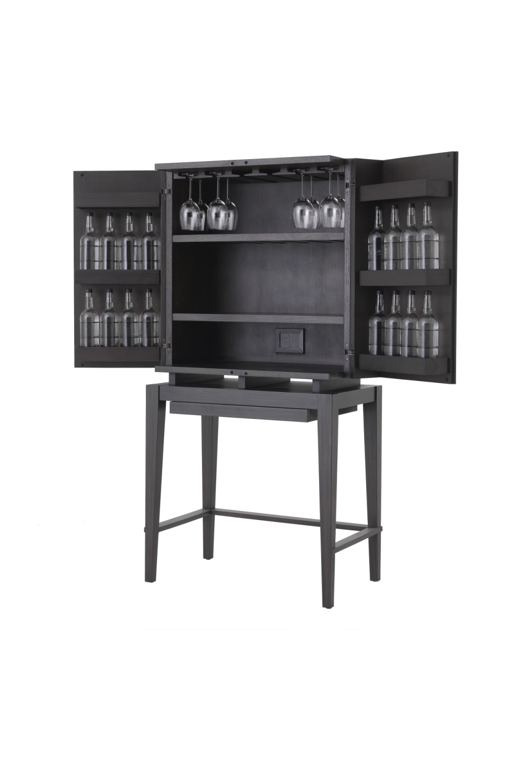 Charcoal Oak Storage Cabinet | Eichholtz Dimitros | OROA