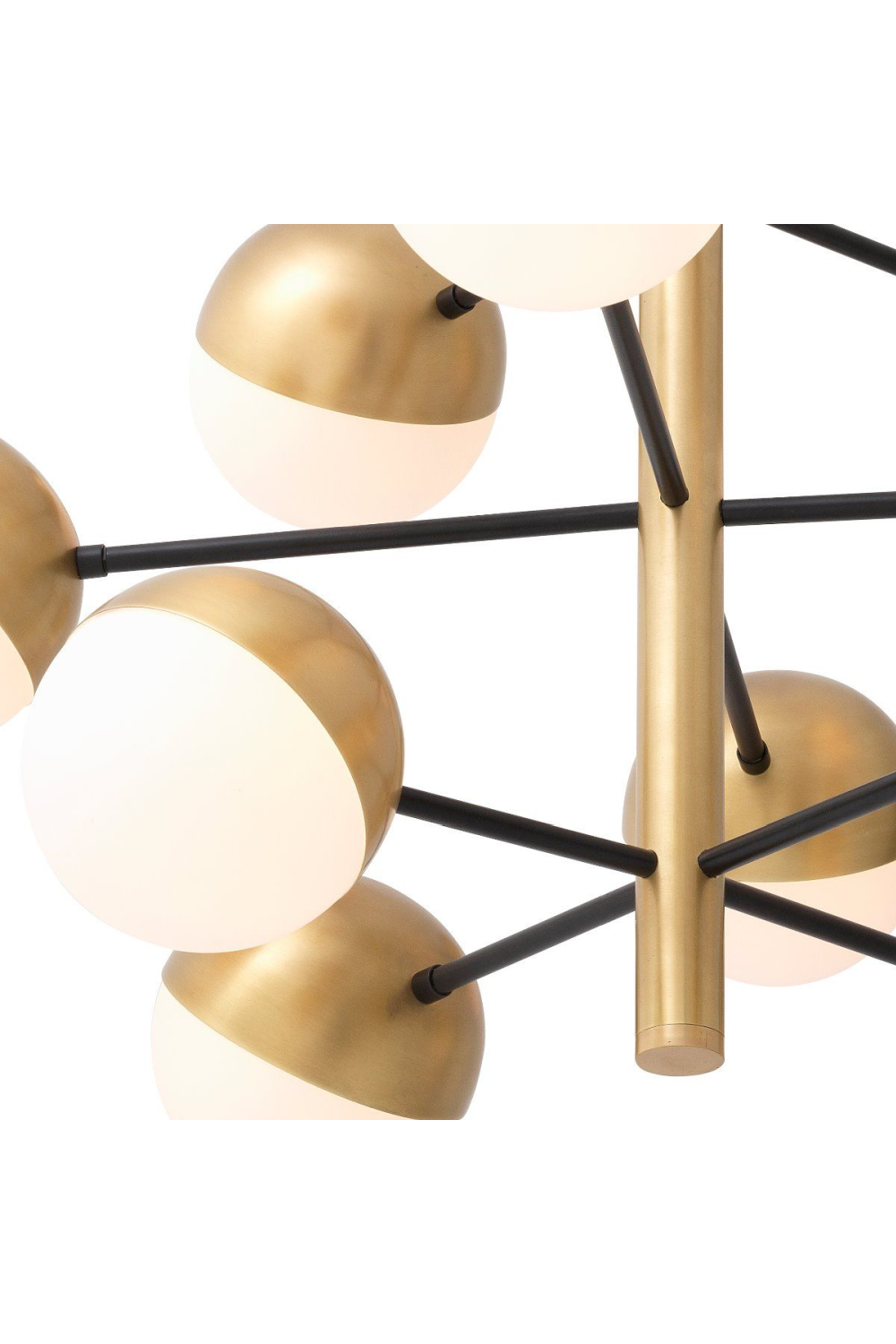 Brass Globe Sputnik Chandelier S | Eichholtz Cona | OROA