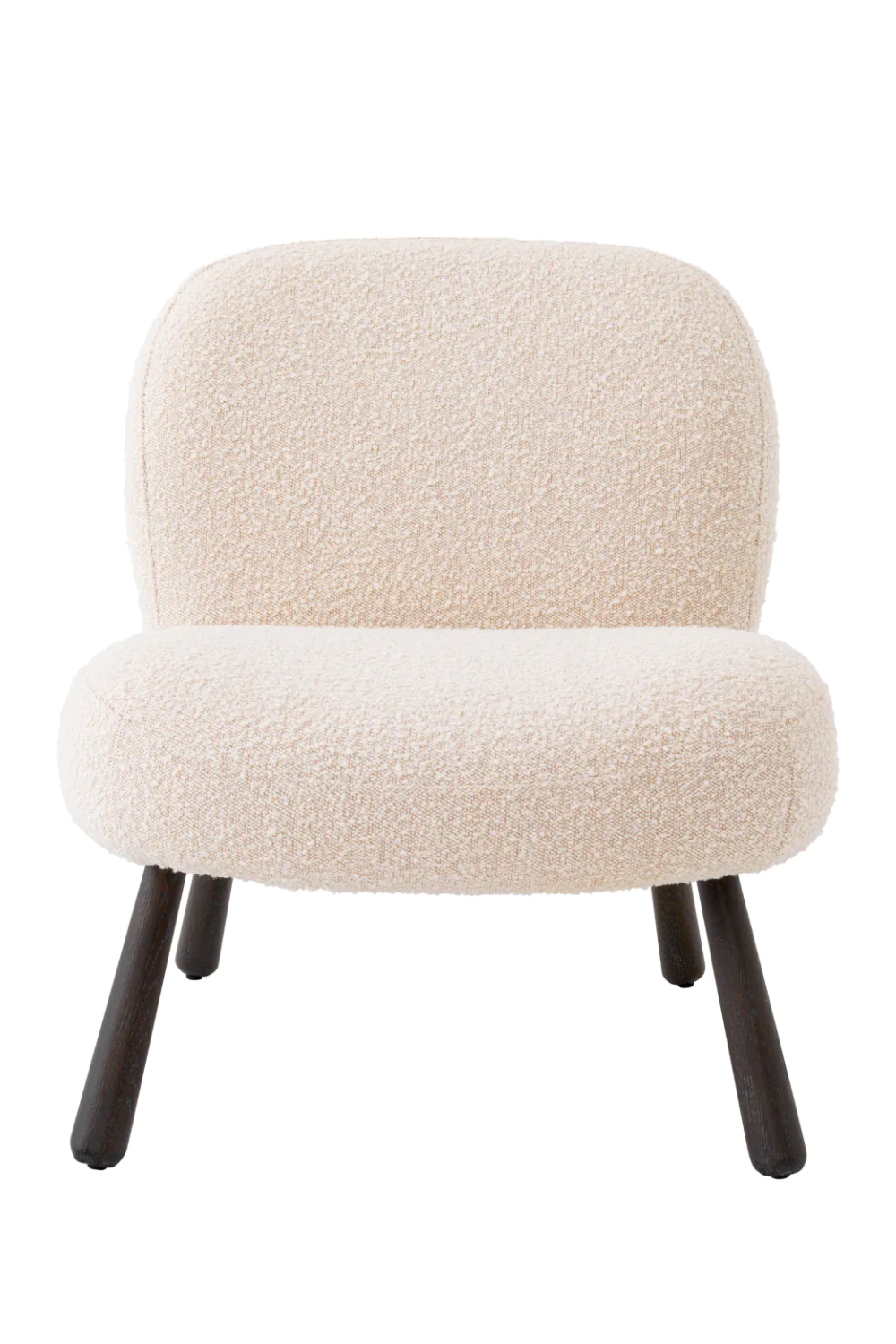 Cream boucle chair hotsell