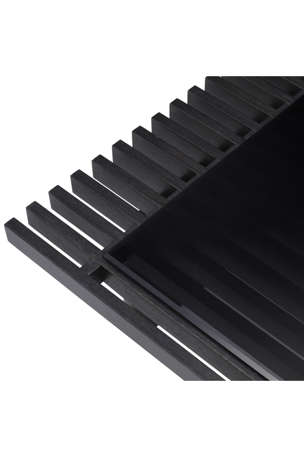 Charcoal Gray Oak Coffee Table | Eichholtz The Crest | OROA TRADE