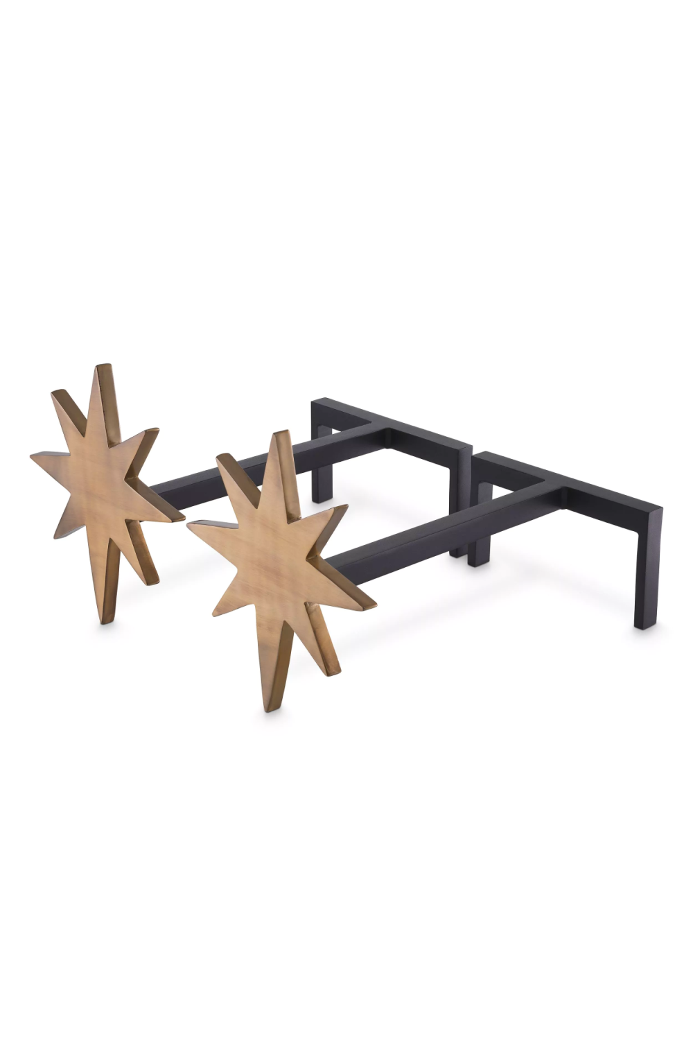 Modern Decorative Andiron Set (2) | Eichholtz Star | OROA.com