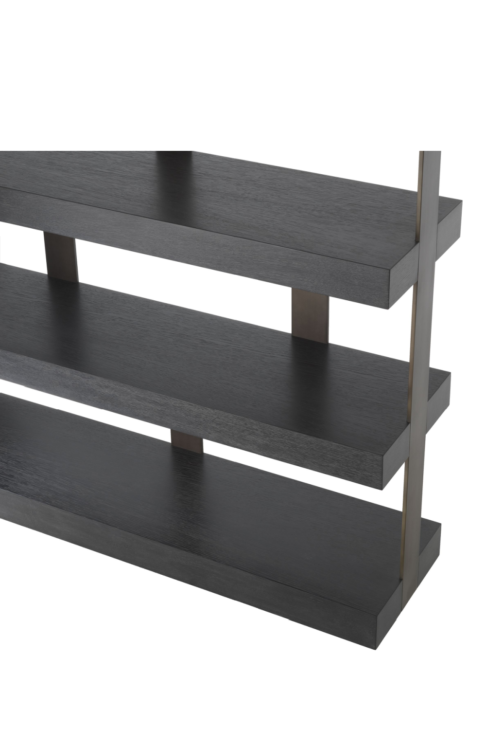 Bronze 5 Shelf Bookcase | Eichholtz Dalmar | OROA.com