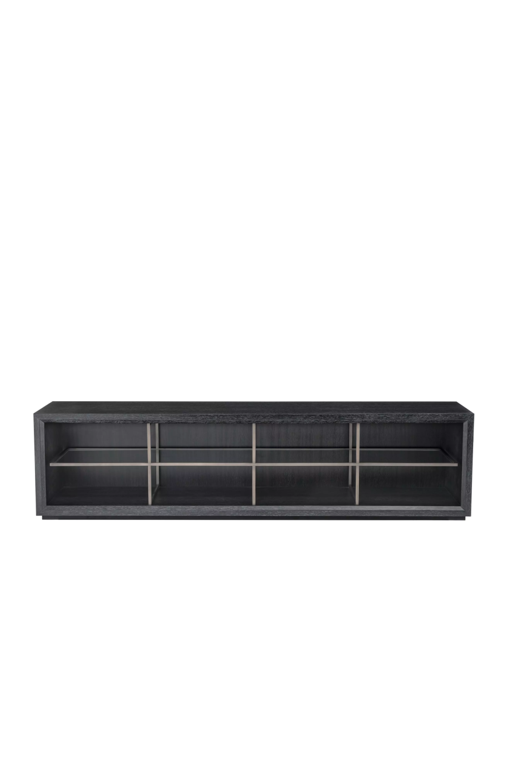 Black Wooden Modern TV Cabinet | Eichholtz Hennessey | OROA.com