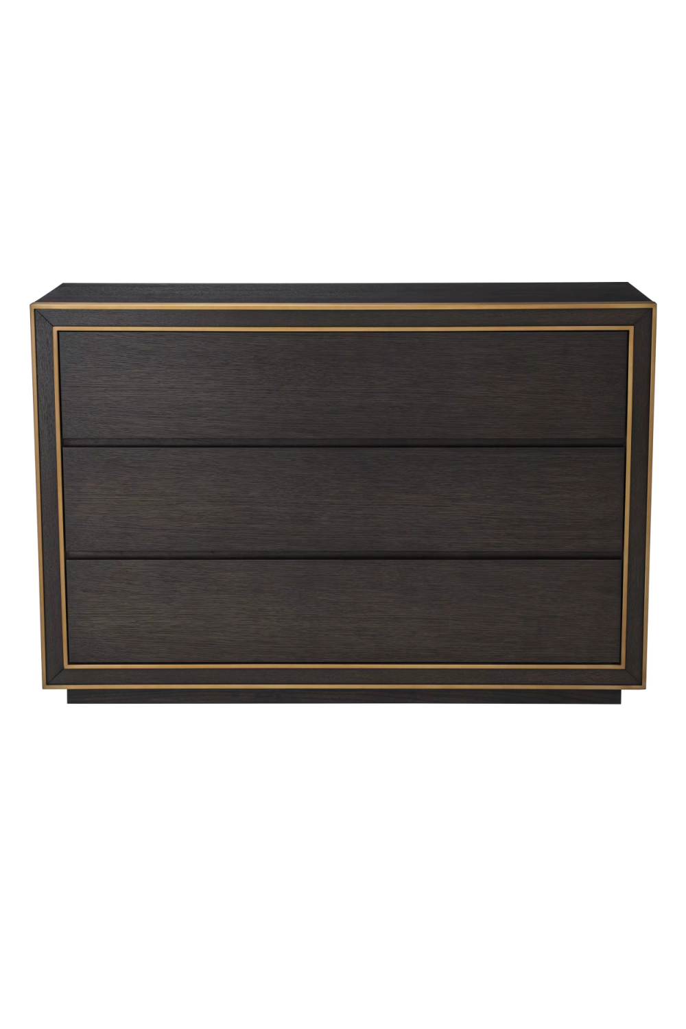 Gold Rimmed Wooden Dresser | Eichholtz Camelot | OROA.com