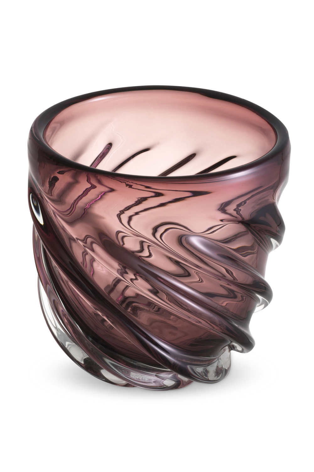 Pink Hand-Blown Glass Vase | Eichholtz Angelito - S | OROA
