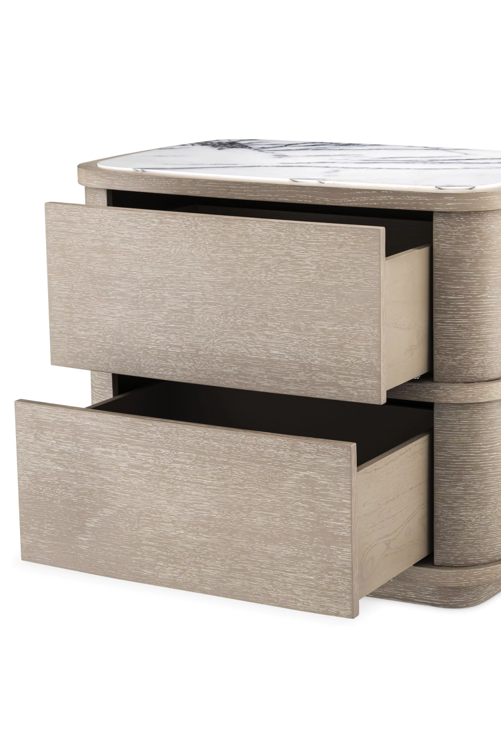 Marble Top Contemporary Nightstand | Eichholtz Cabana | OROA.com