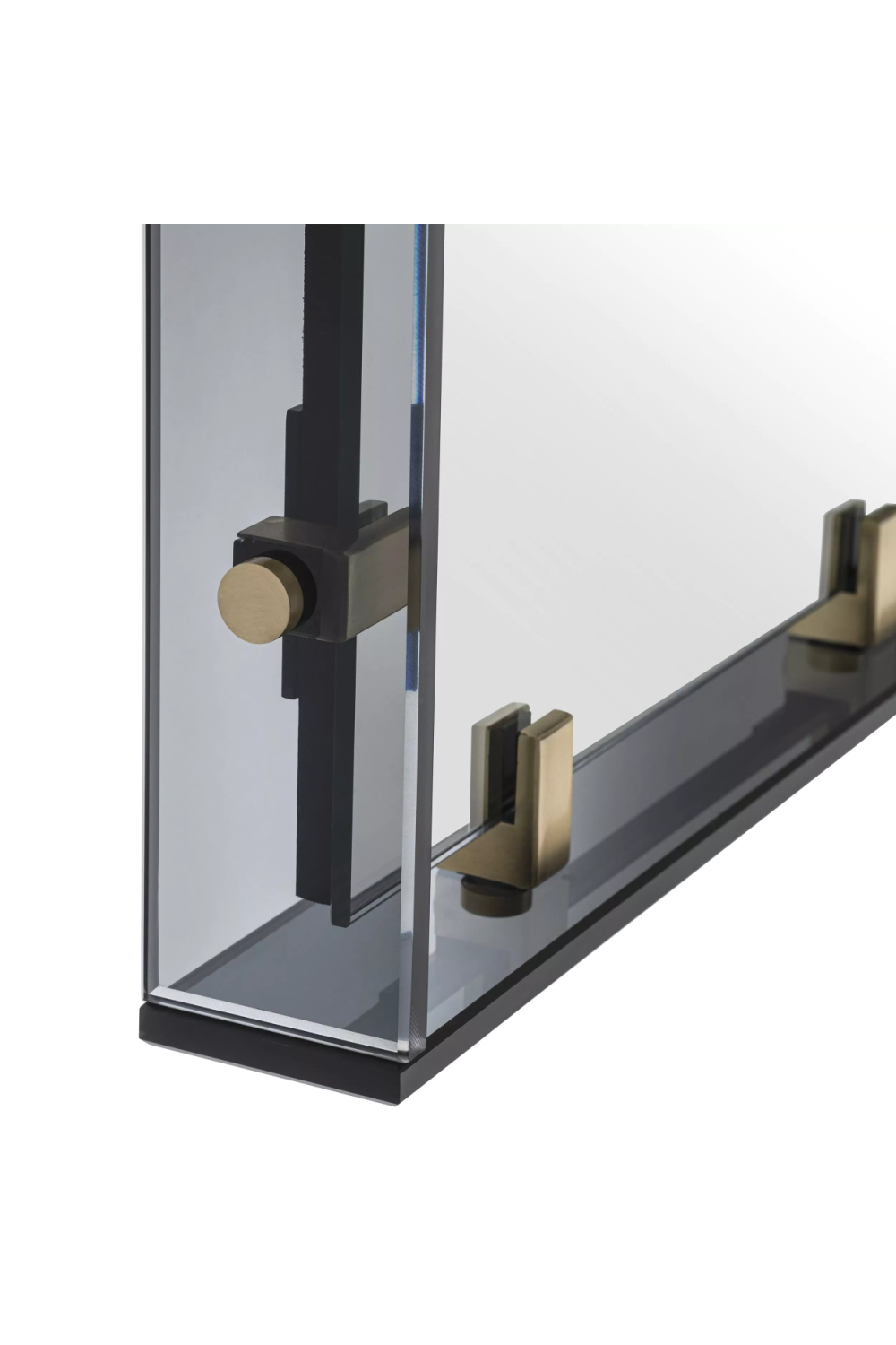 Smoke Glass Framed Mirror | Eichholtz Verona | OROA.com