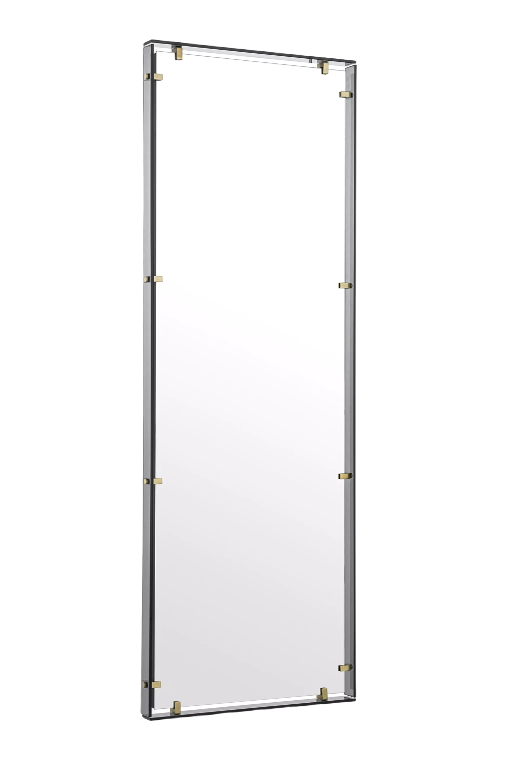Smoke Glass Framed Mirror | Eichholtz Verona | OROA.com