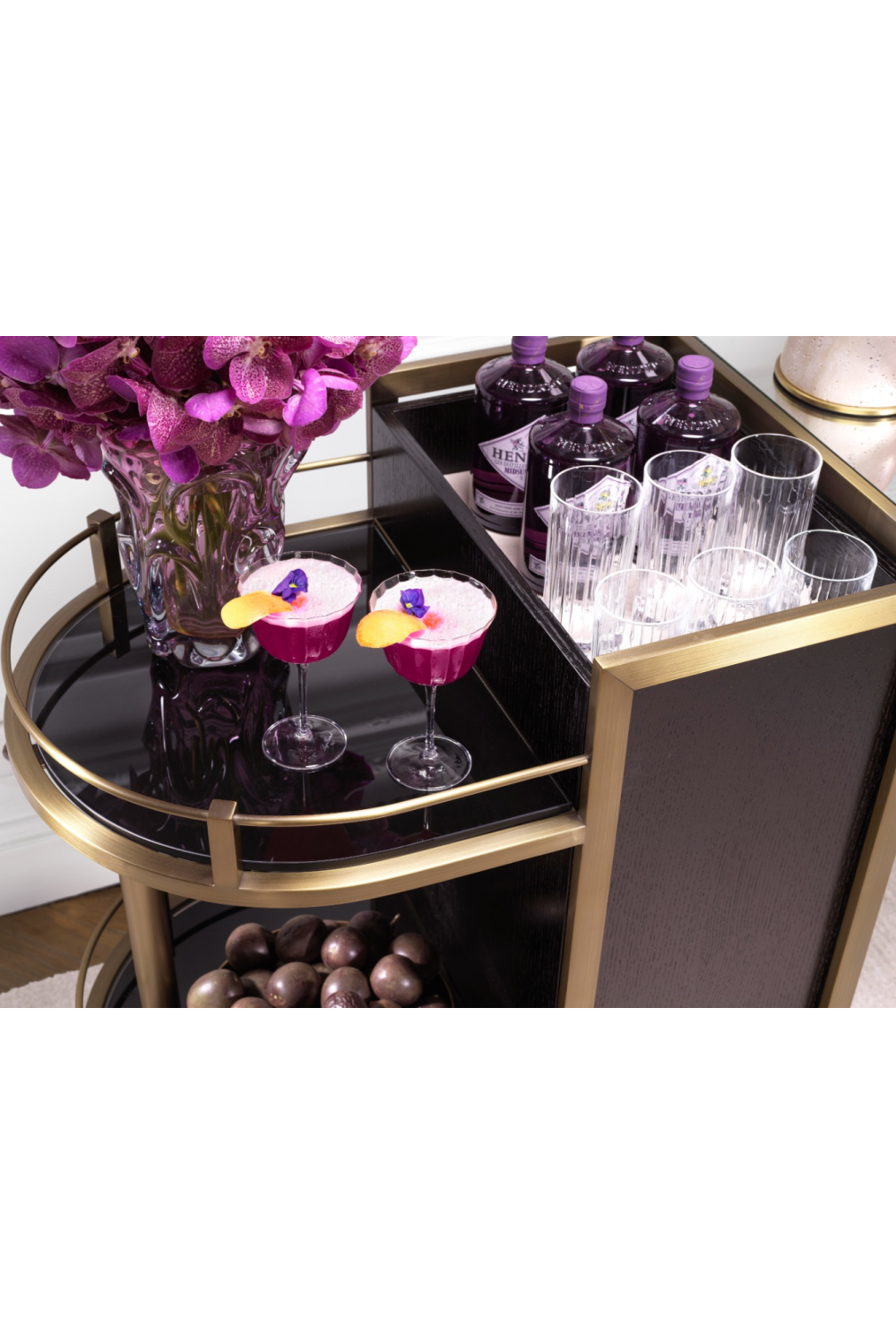 Contemporary Oak Trolley | Eichholtz Bellini | Oroa.com