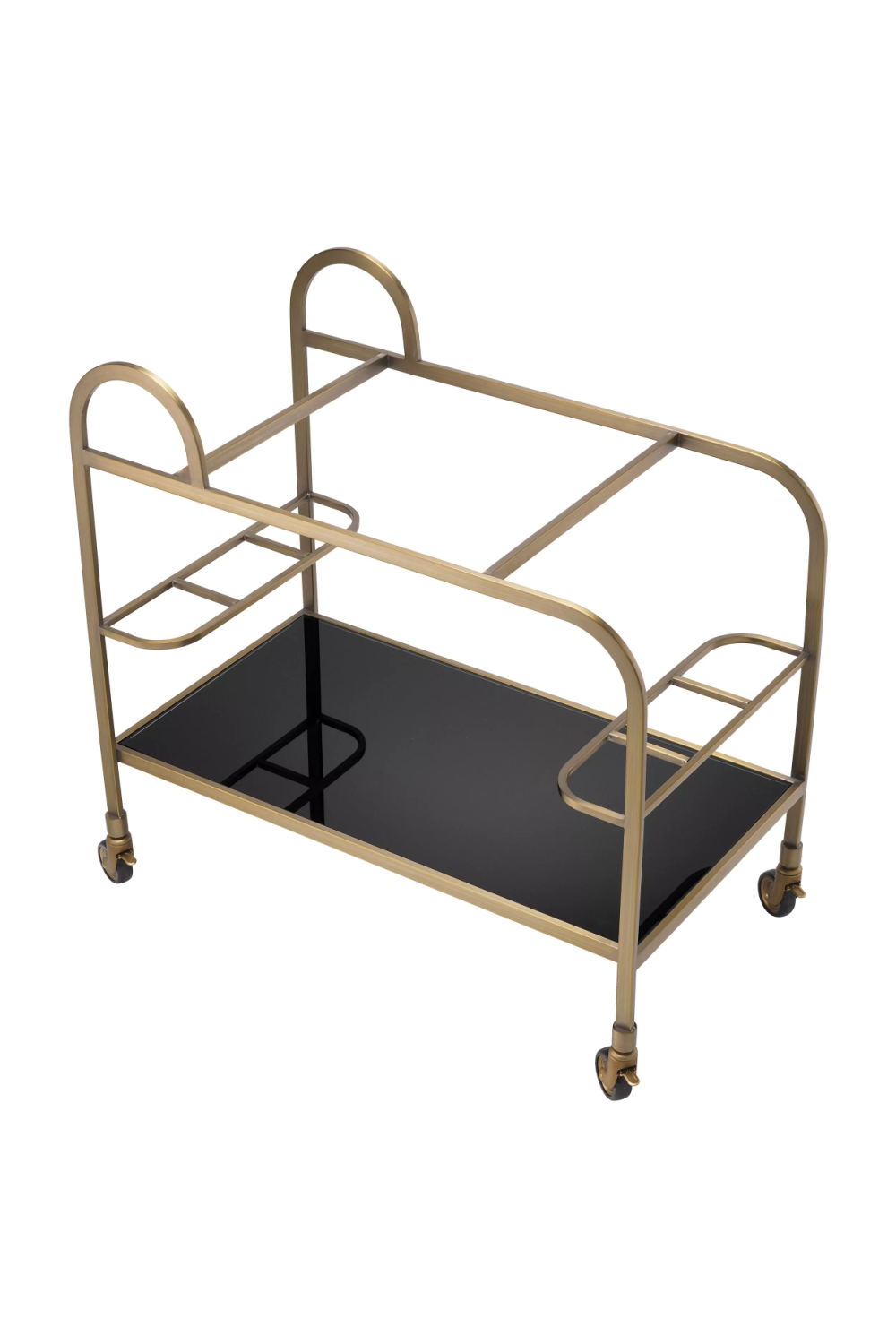 Modern Brushed Brass Trolley | Eichholtz Montreuil | OROA.com