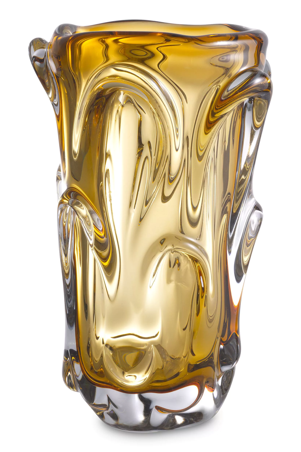 Organic Shape Glass Vase L | Eichholtz Aila | OROA.com