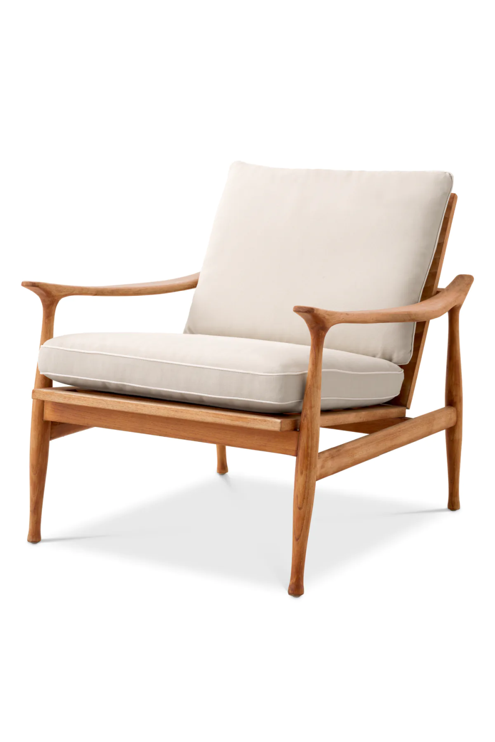 Natural Teak Outdoor Lounge Chair | Eichholtz Manzo | Oroa.com