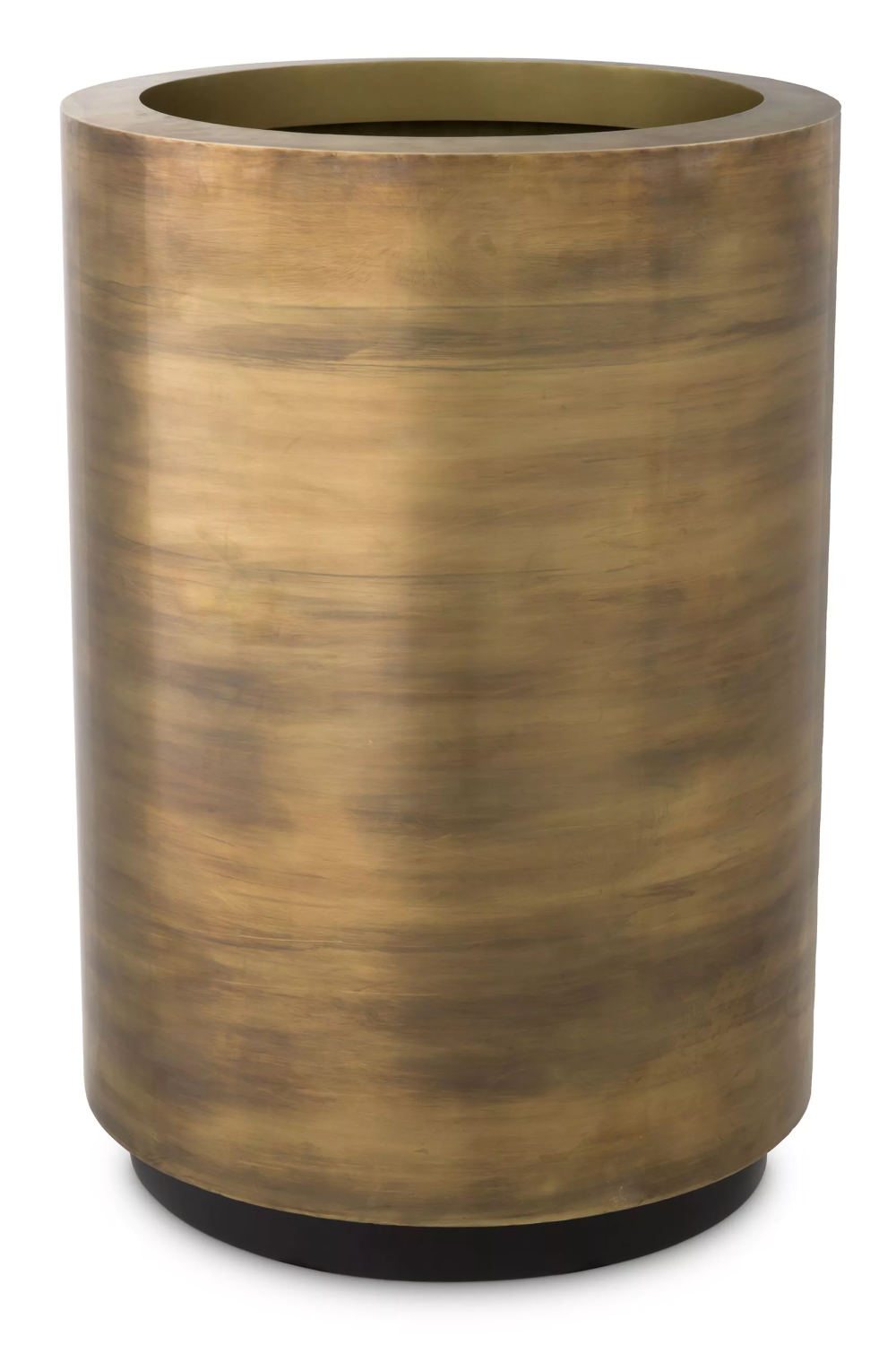 Vintage Brass Round Planter | Eichholtz Jasper | Oroa.com