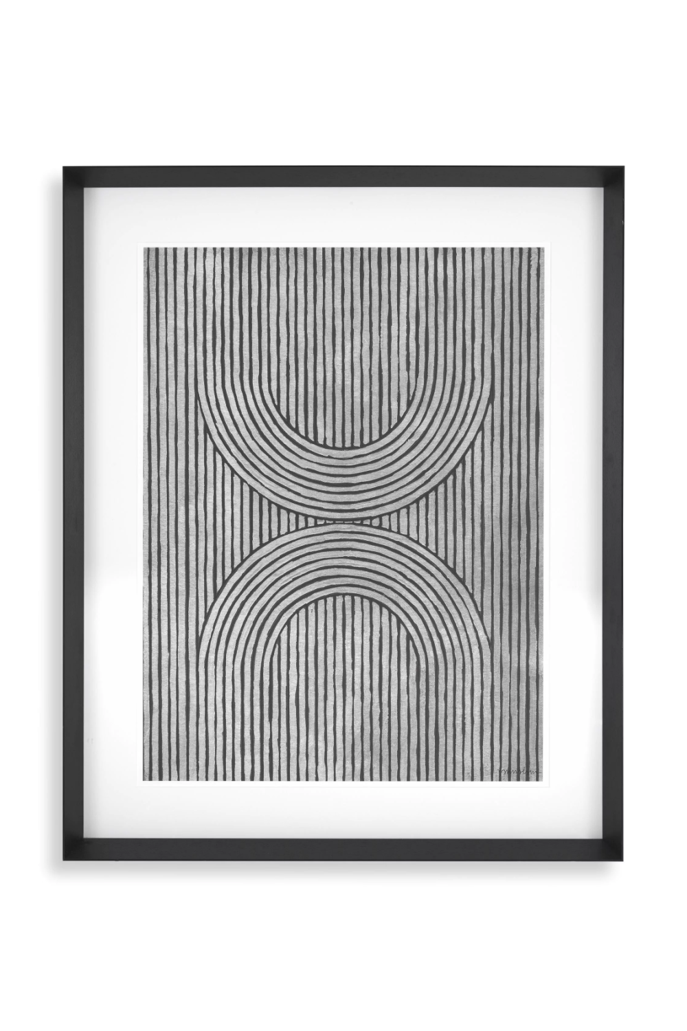 Monochrome Lines Art Prints (2) | Eichholtz Cedar Grooves | OROA.com