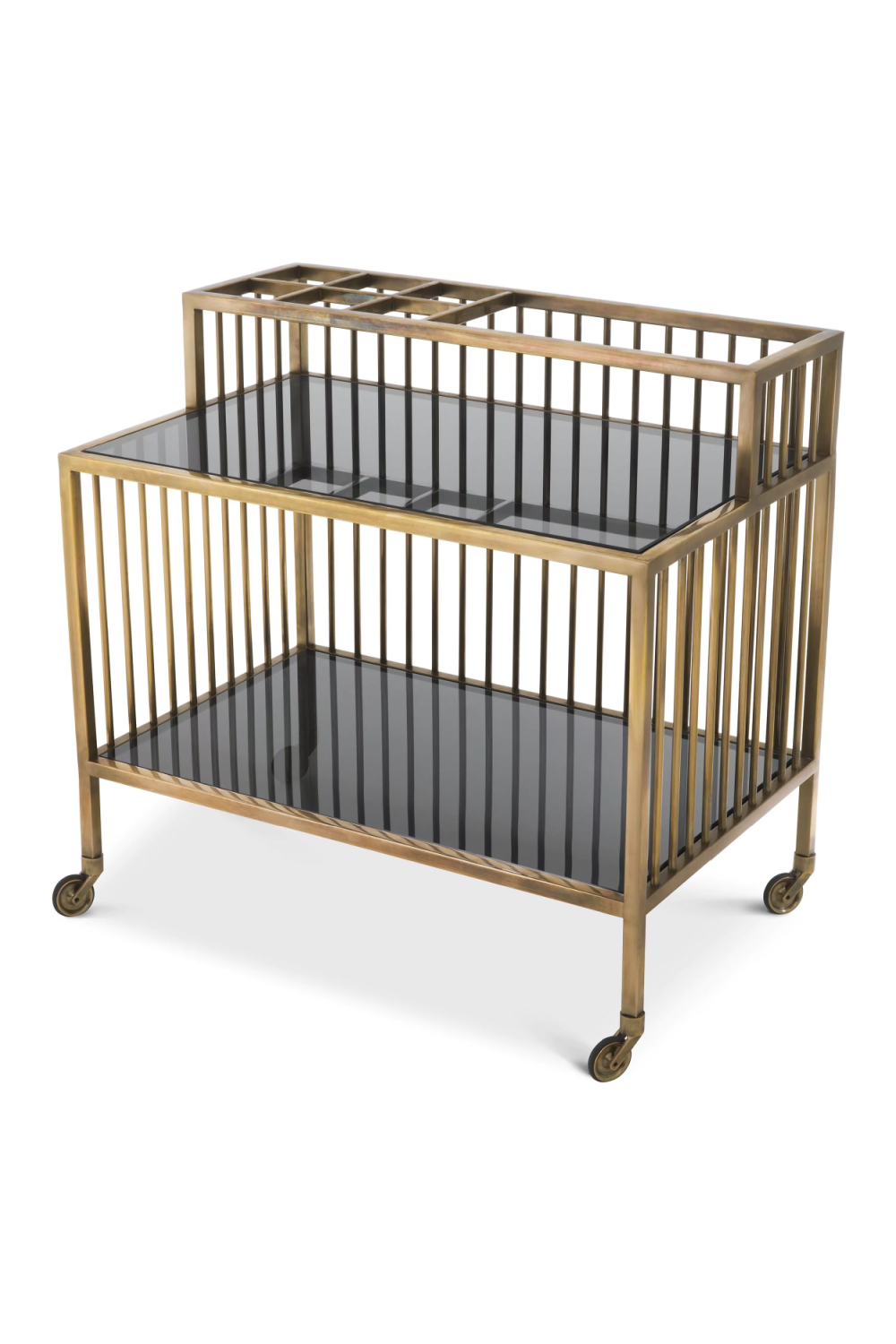 Contemporary Brass Trolley | Eichholtz Rutherford | Oroa.com