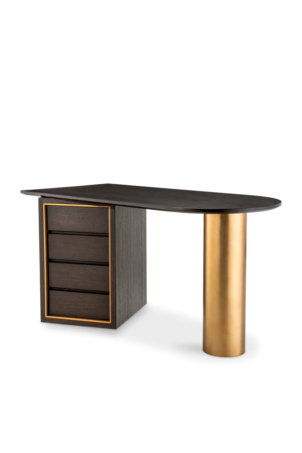 Brown Oak Contemporary Desk | Eichholtz Del Rio | Oroa.com