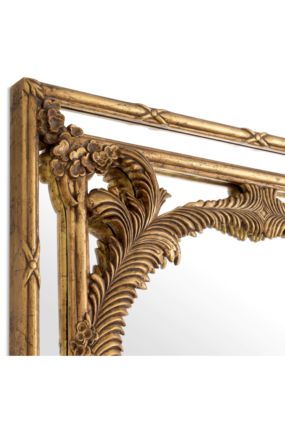 Hand-Carved Mahogany Mirror | Eichholtz Le Royal | Oroa.com