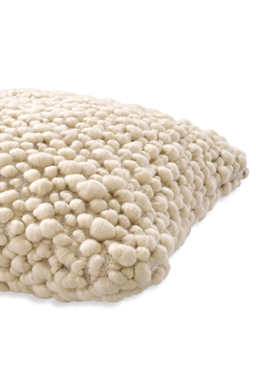 White Wool Cushion | Eichholtz Schillinger | Oroa.com
