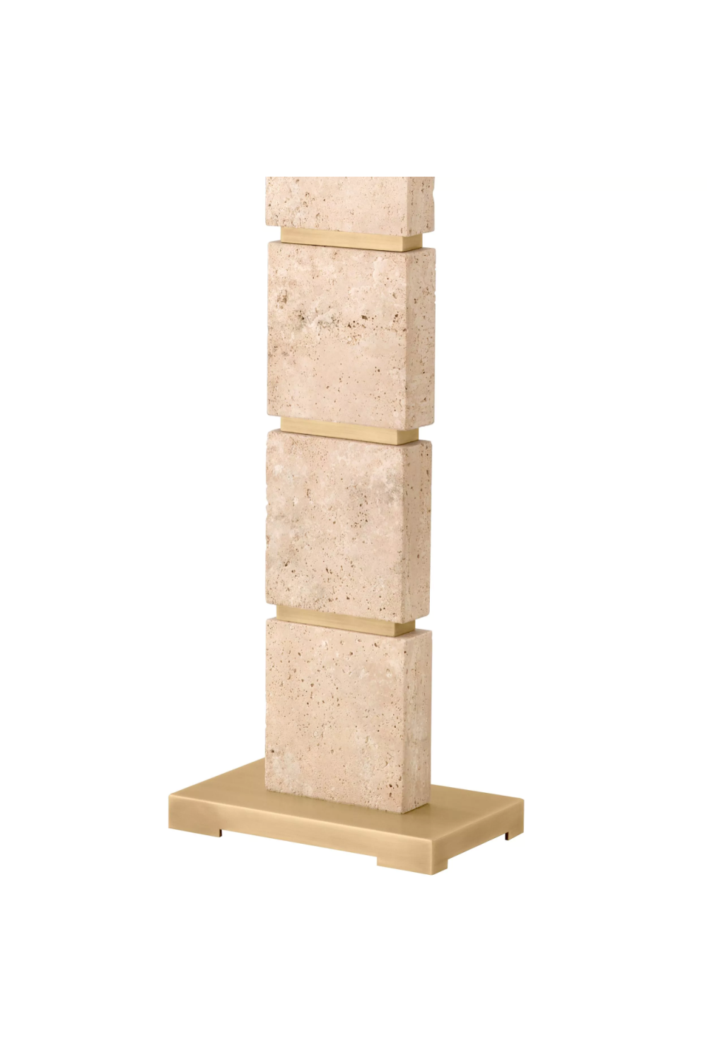 Contemporary Travertine Floor Lamp | Eichholtz Newton | Oroa.com