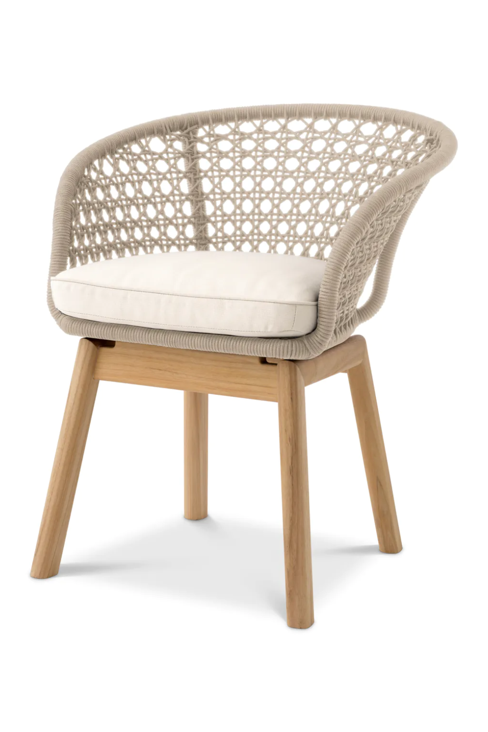 Modern Rope Outdoor Dining Chair | Eichholtz Trinity | Oroa.com