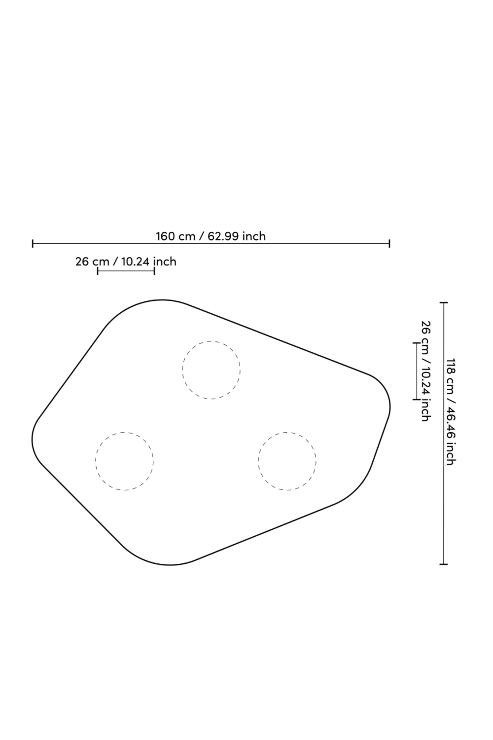 White Free Form Coffee Table | Eichholtz Matiz | Oroa.com
