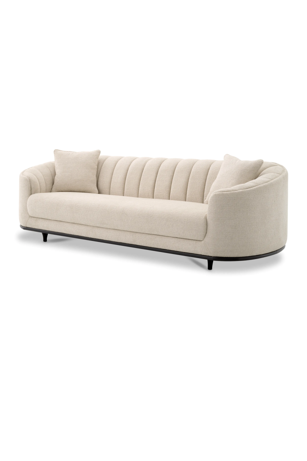 Channel Stitched Curve Sofa | Eichholtz Agostino | Oroa.com