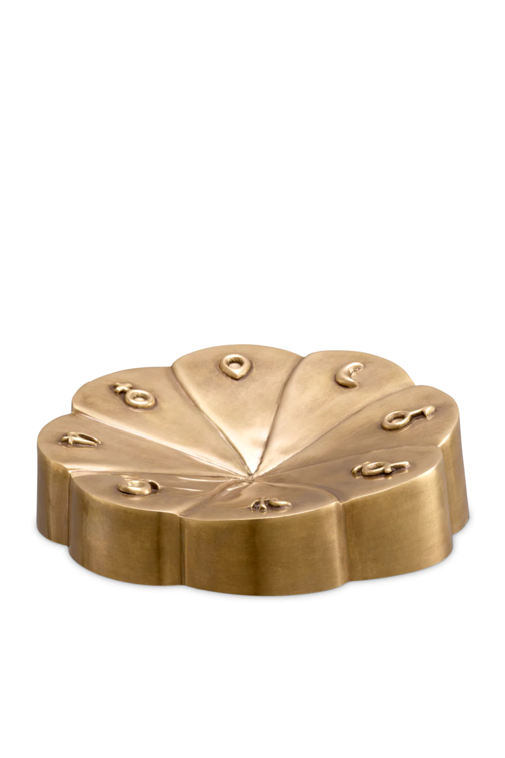 Gold Flower-Shaped Decorative Object | Eichholtz Lumeria | Oroa.com