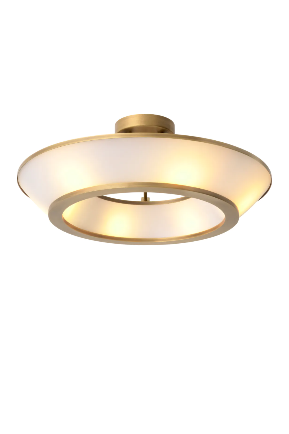 White Glass Ceiling Lamp | Eichholtz Ferette | Oroa.com