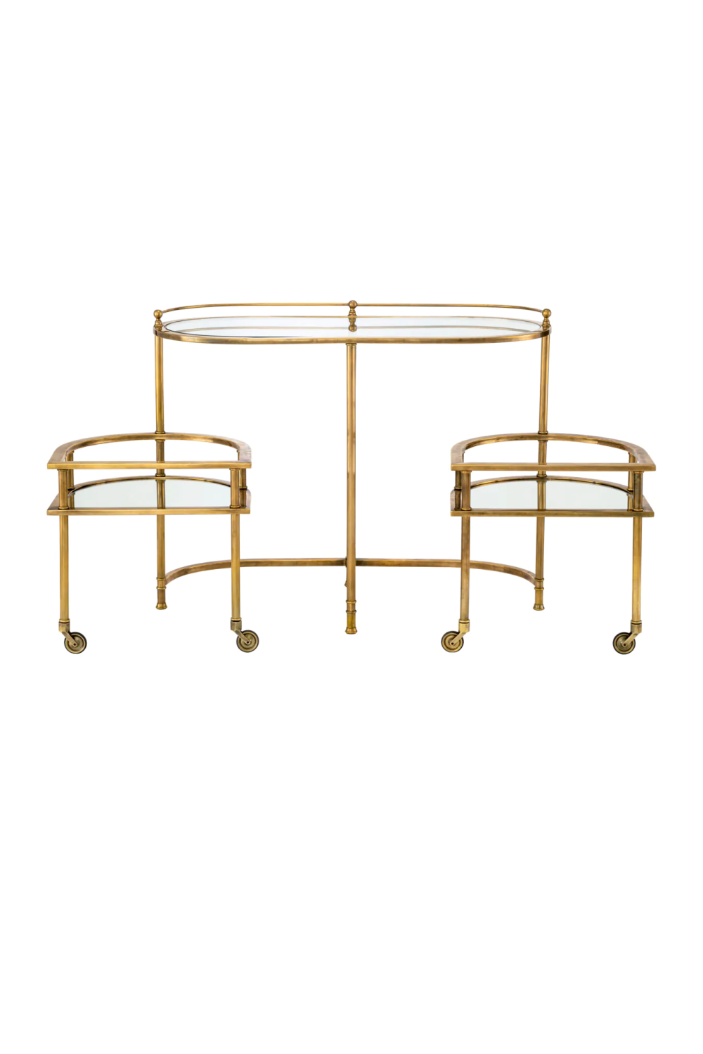 Vintage Brass Trolley | Eichholtz Lavalle | Oroa.com