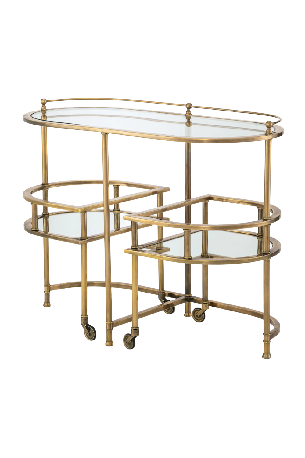 Vintage Brass Trolley | Eichholtz Lavalle | Oroa.com