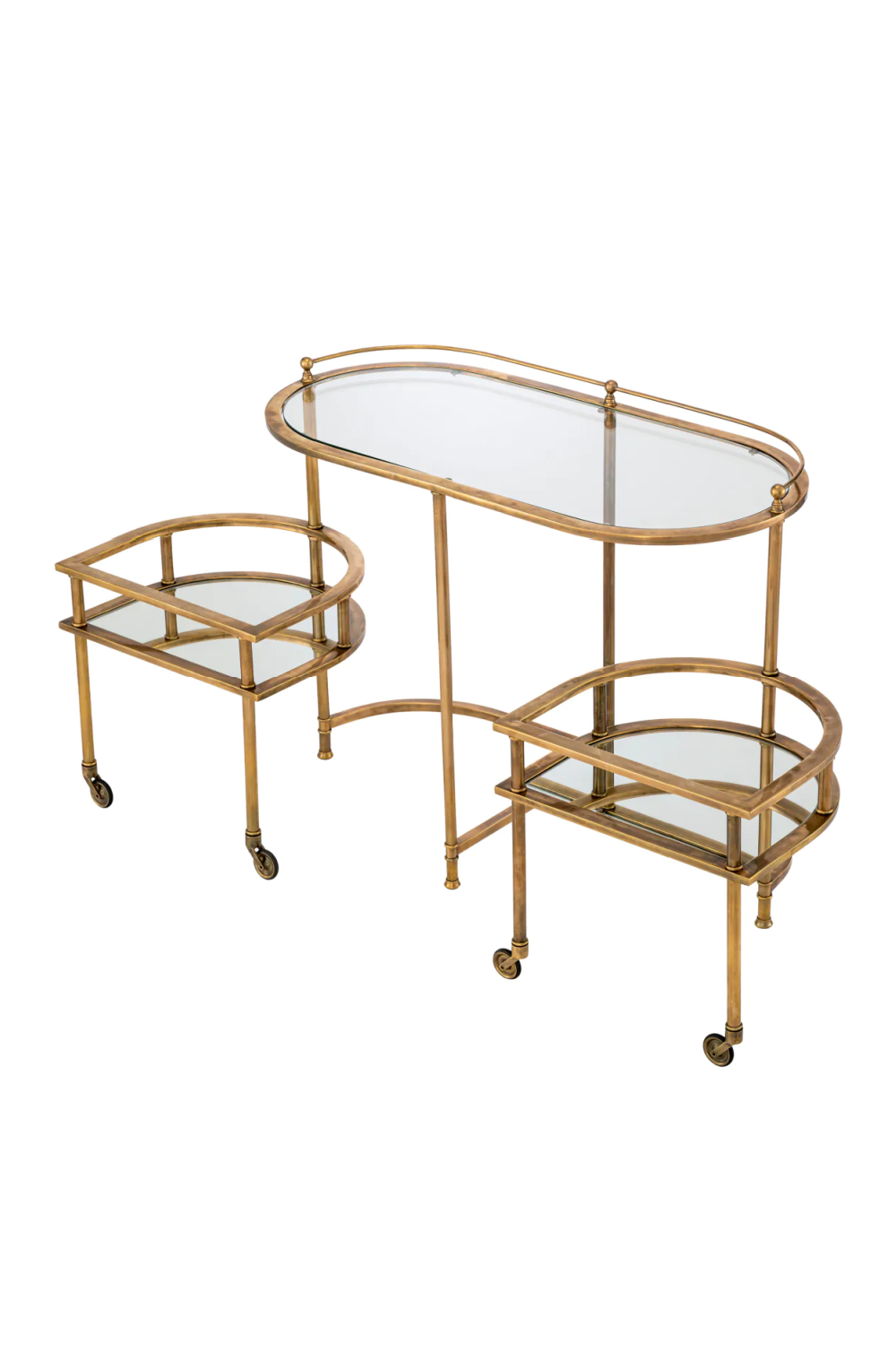 Vintage Brass Trolley | Eichholtz Lavalle | Oroa.com