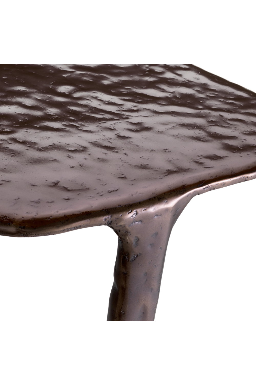 Organic Shaped Bronze Side Table | Eichholtz Tigra | Oroa.com
