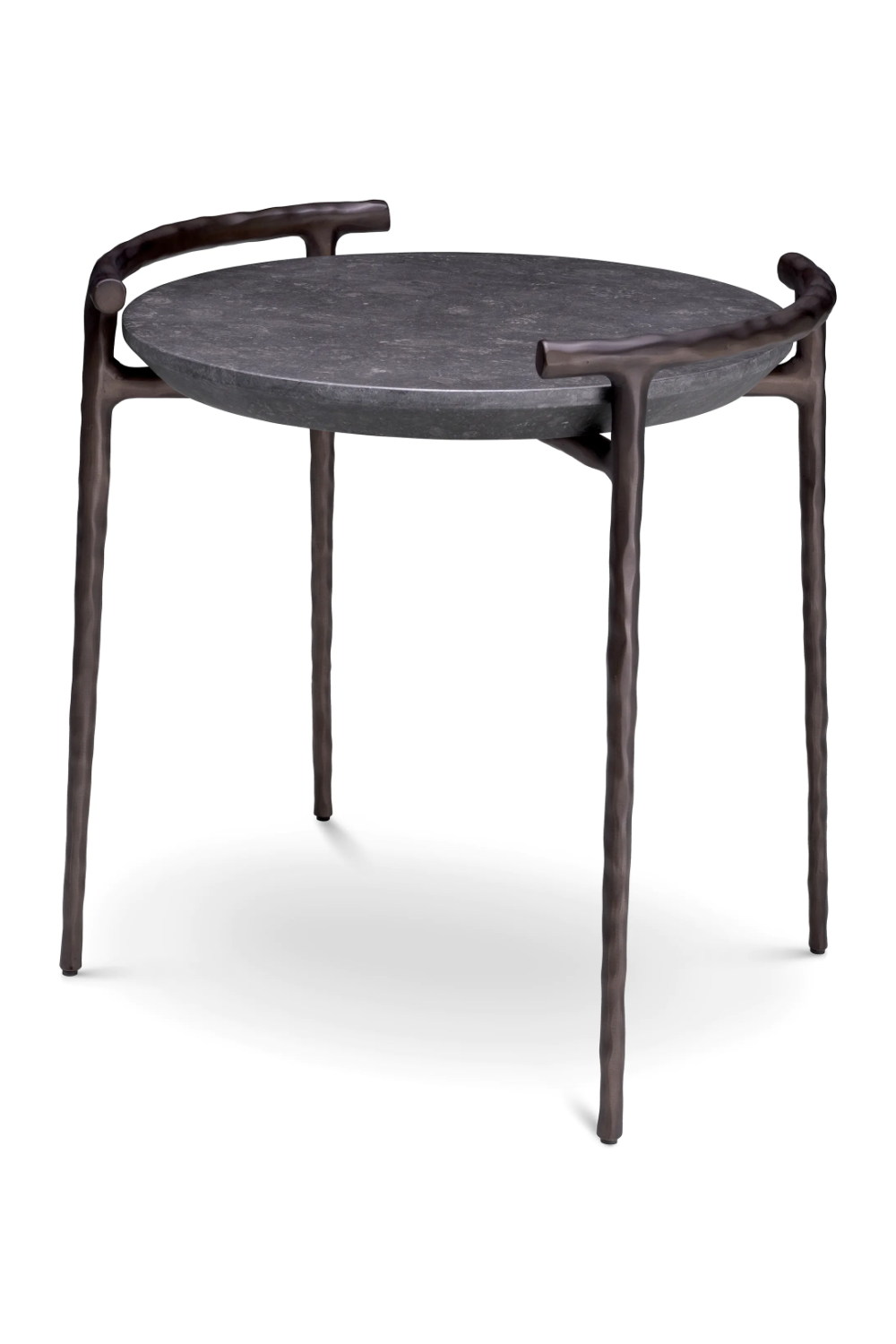 Gray Marble Rustic Side Table | Eichholtz Arca | Oroa.com