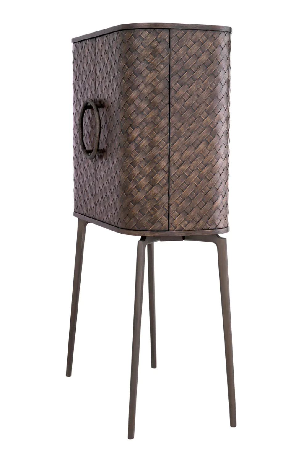 Woven Oak Wine Cabinet | Eichholtz Nilsson | Oroa.com