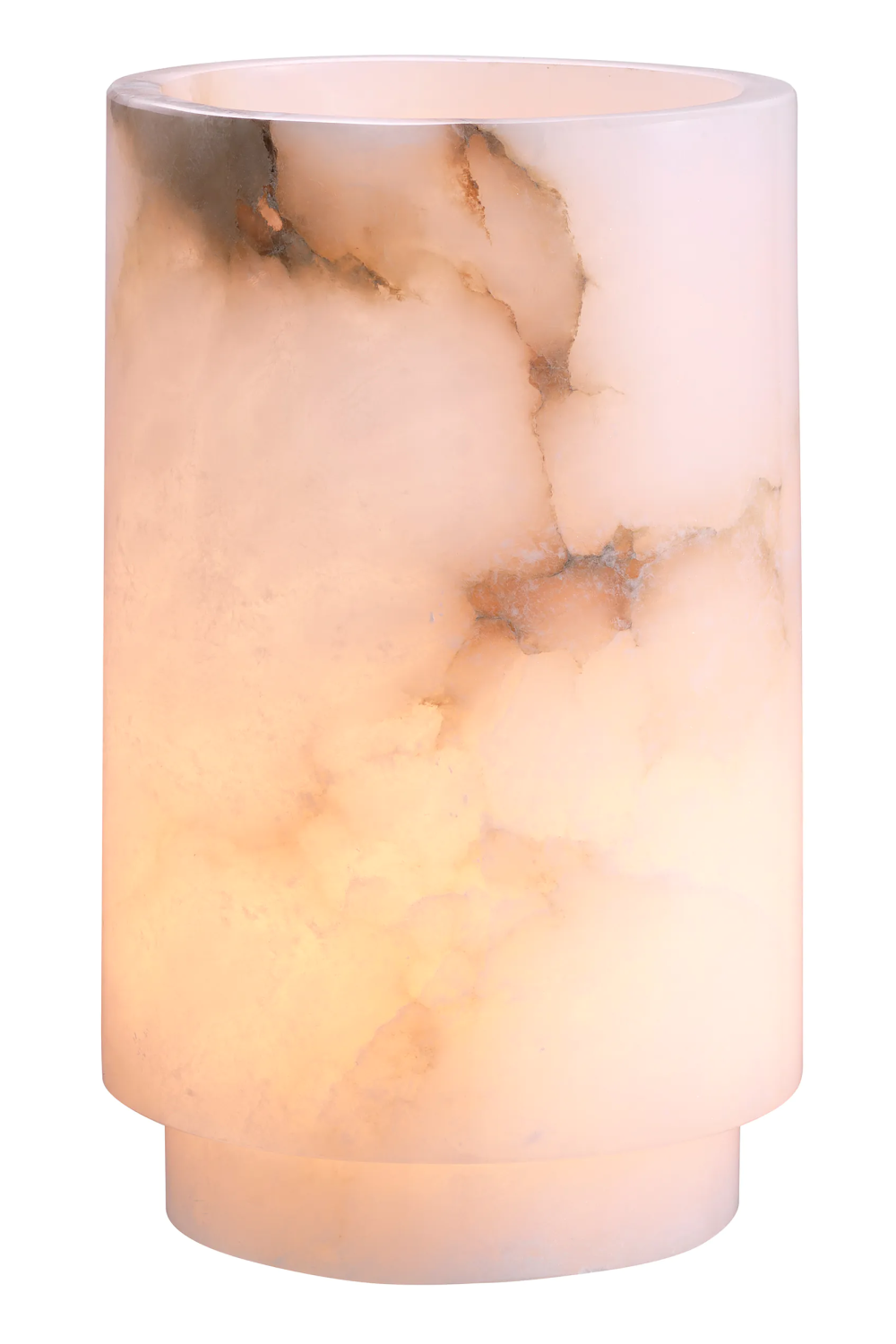 Cylindrical Alabaster Tealight Holders (3) | Eichholtz Leonidas | Oroa.com