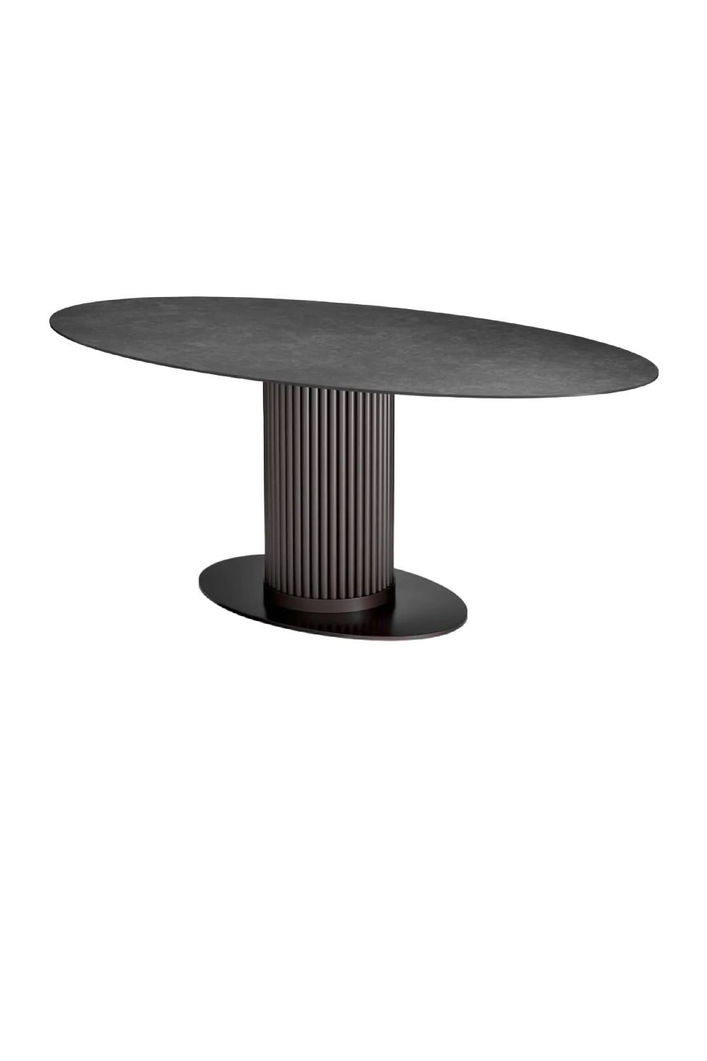 Oval Ceramic Dining Table | Eichholtz Volterra | Oroa.com