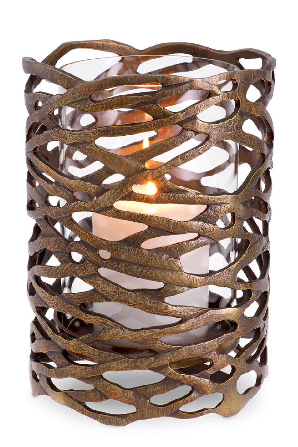 Vintage Brass Hurricane | Eichholtz Lanai | Oroa.com