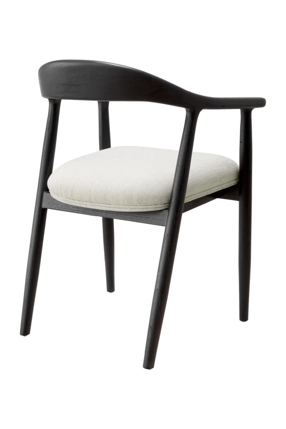 Black Curved Dining Chair | Eichholtz Beale | Oroa.com