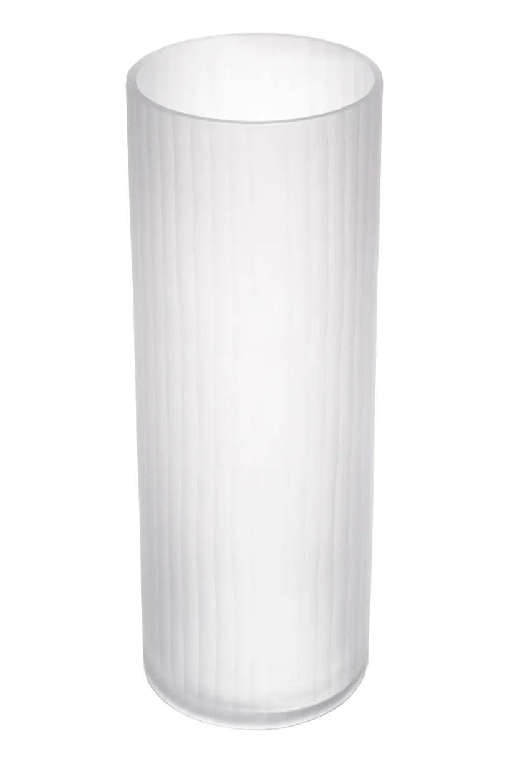 White Frosted Glass Vase | Eichholtz Haight | Oroa.com