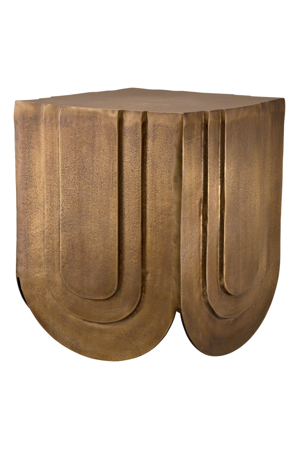 Antique Brass Square Side Table | Eichholtz Gubbio | Oroa.com