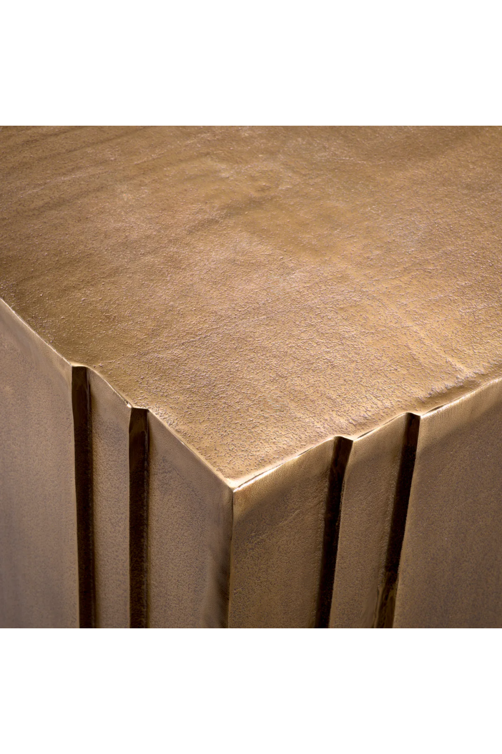 Antique Brass Square Side Table | Eichholtz Gubbio | Oroa.com