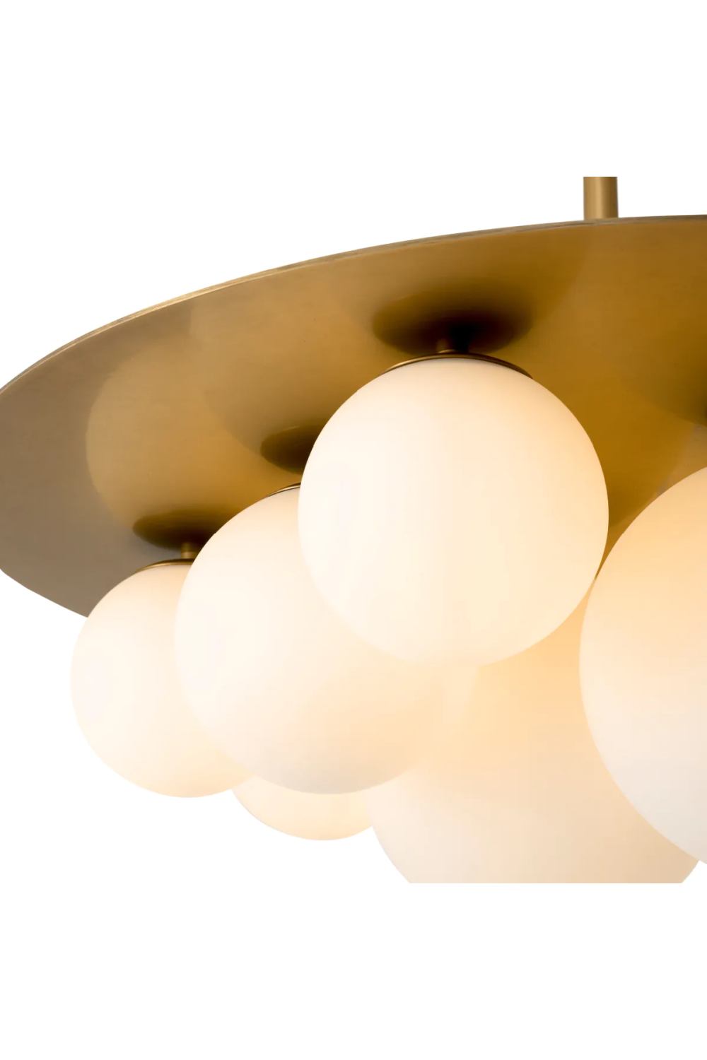 White Glass Globes Chandelier | Eichholtz Orsini | Oroa.com