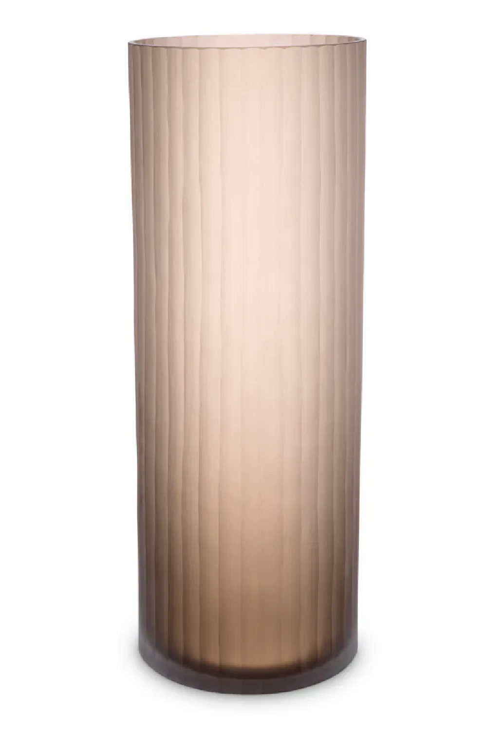 Brown Frosted Glass Vase | Eichholtz Haight | Oroa.com