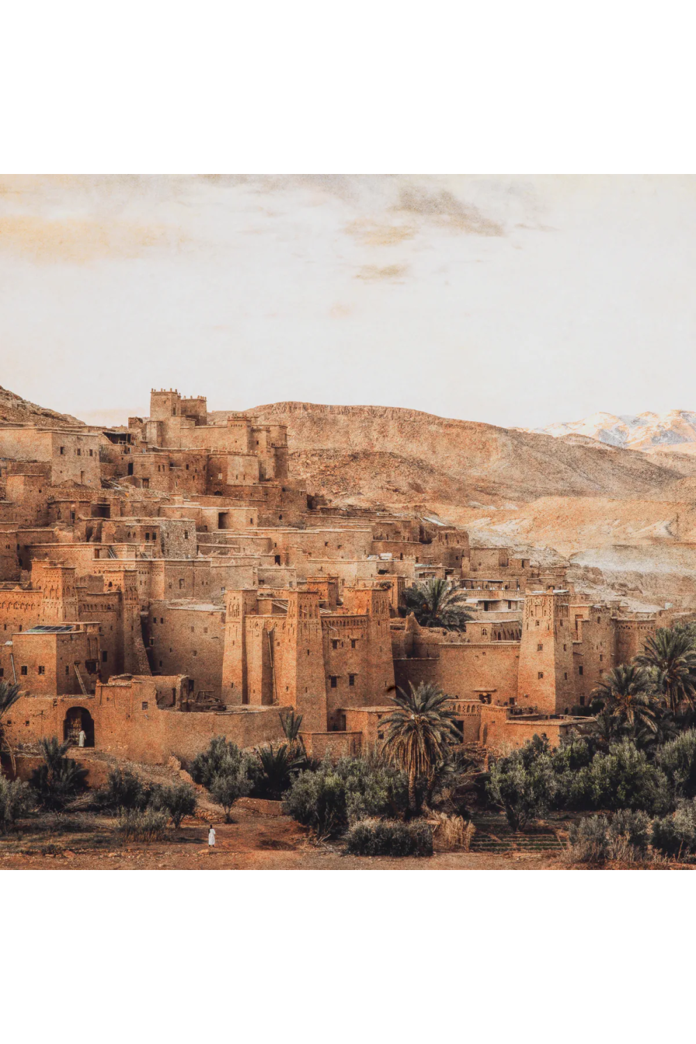Moroccan Village Art Print | Eichholtz Ait Ben Haddou | Oroa.com