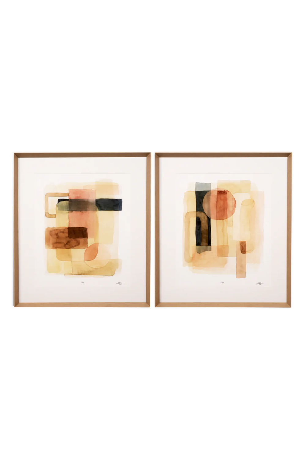 Wooden-Framed Abstract Art Prints (2) | Eichholtz Sun and Sand|  | Oroa.com