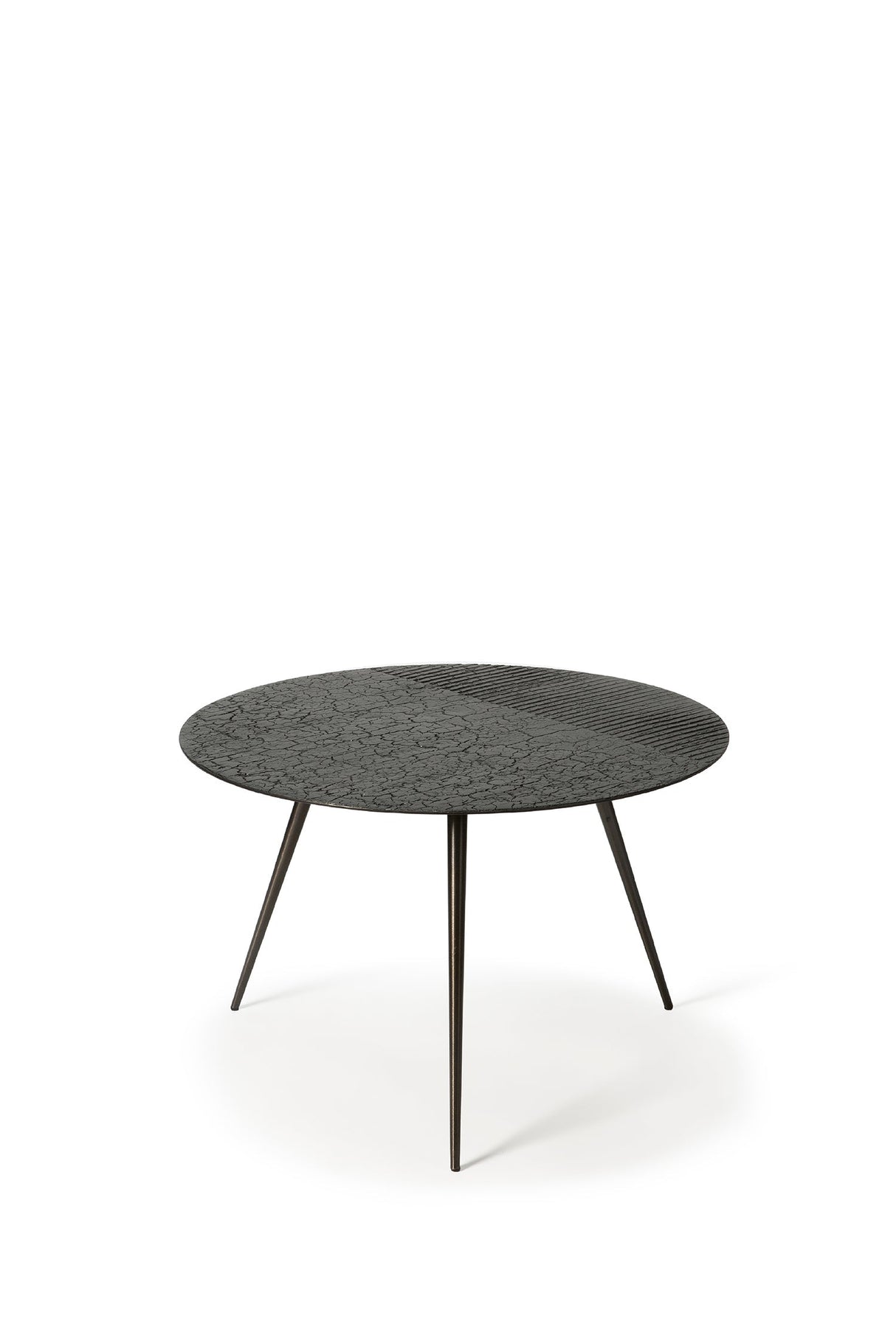 Round Coffee Table | Ethnicraft Luna | OROA.COM