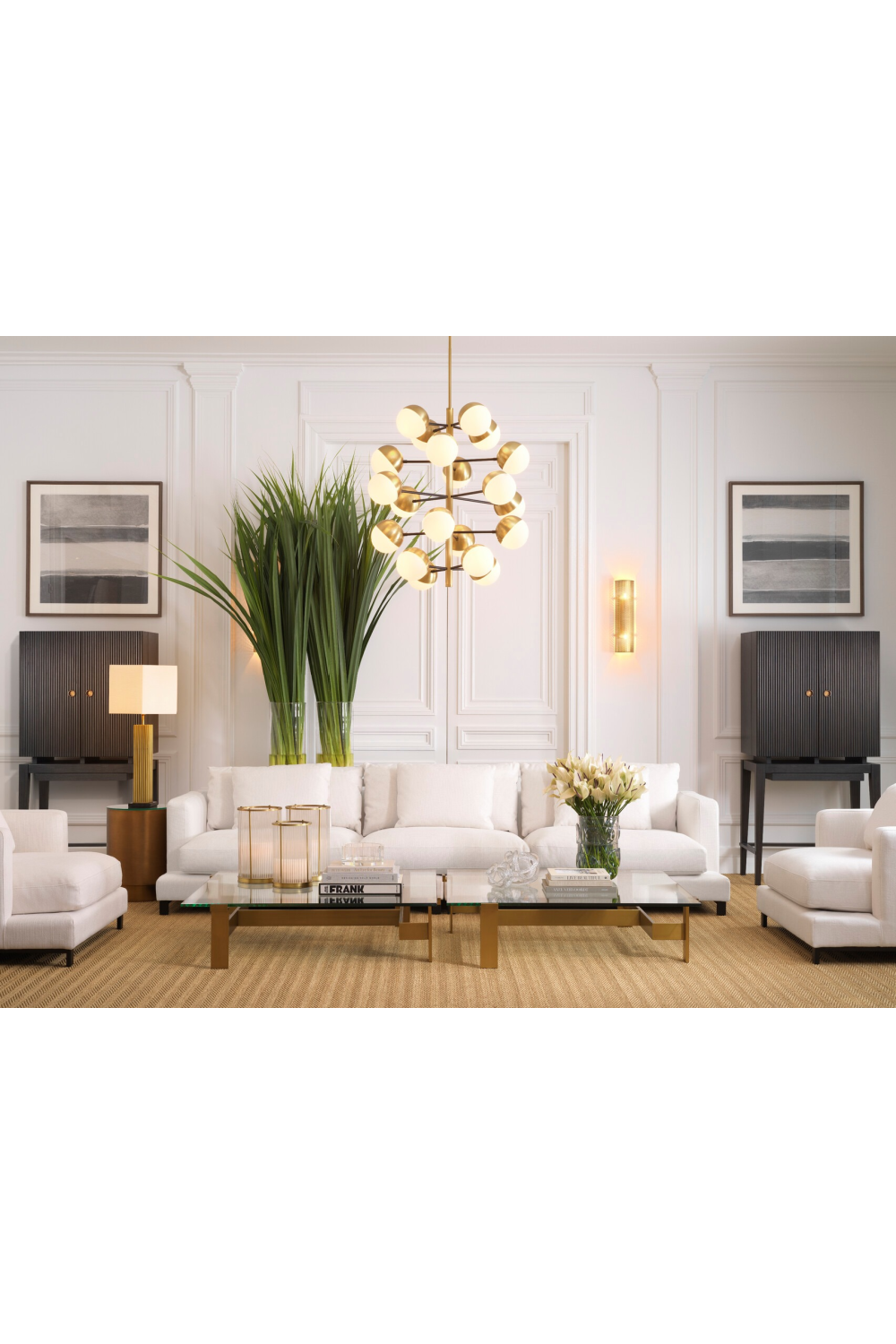 Modern White Accent Sofa | Eichholtz Burbury | Oroa.com